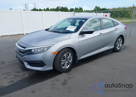 2018 Honda Civic Lx из США, поврежденный, VIN 2HGFC2F56JH602061